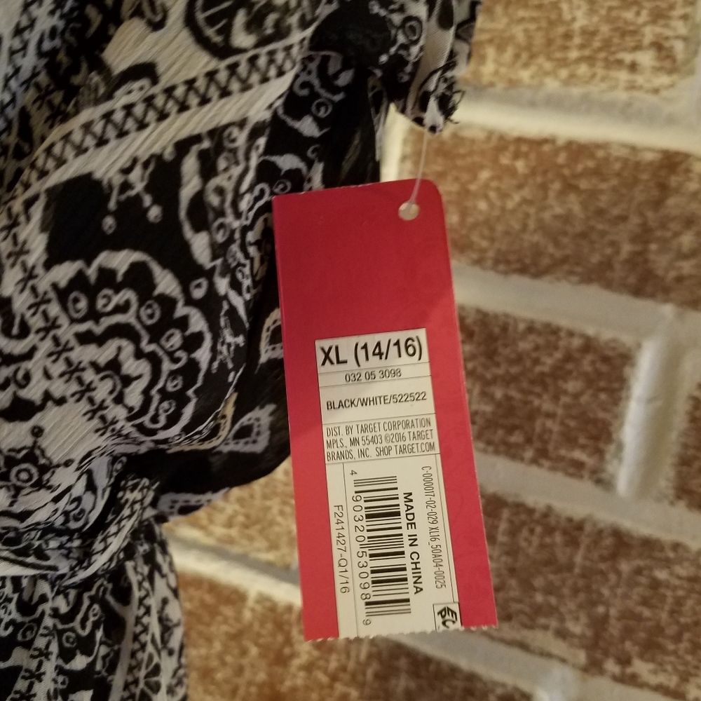 NWT Xhilaration Womens boho tie vest - Picture 3 of 7